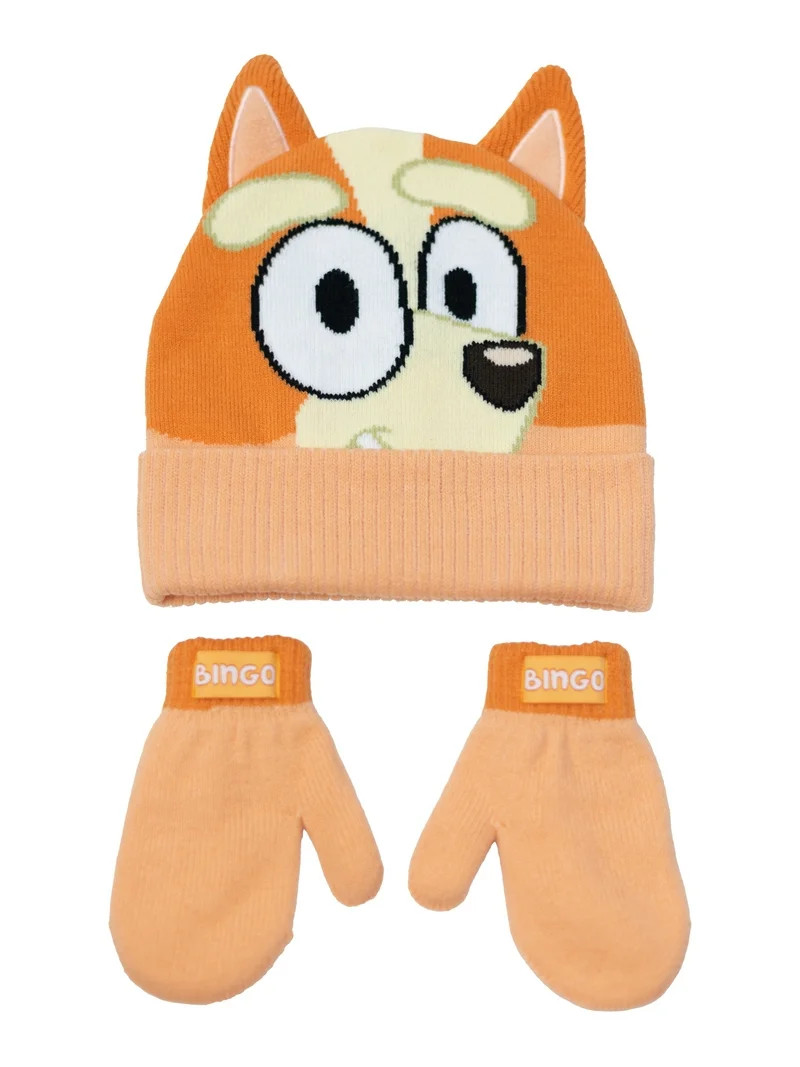 Character Toddler Cosplay Beanie and Mitten, 3-Piece Set | Walmart (US)