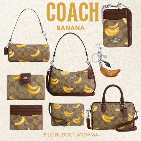 Coach Banana Collection 🍌 ✨


#coach #banana #purse #wallet #keychain #crossbody #ootd 

#LTKGiftGuide #LTKStyleTip #LTKItBag