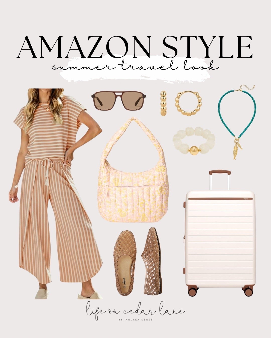 Check out this cute center travel look from Amazon!

#LTKTravel #LTKOver40 #LTKSaleAlert