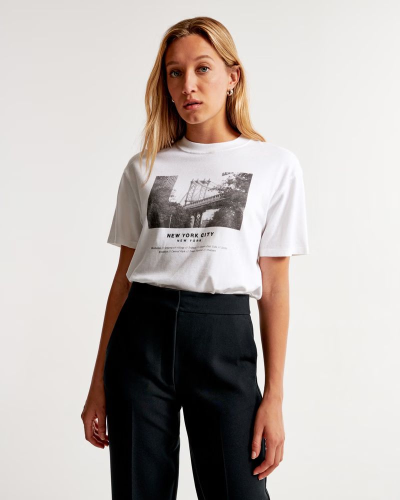 New York Graphic Easy Tee | Abercrombie & Fitch (US)