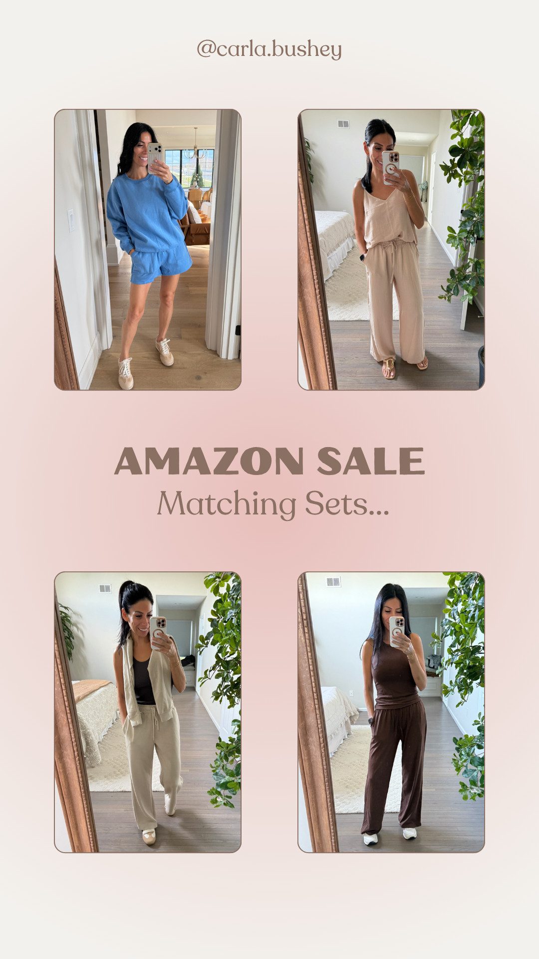 Amazon SALE matching sets!!💙

Don't miss out on Amazon Spring SALE week!



amazon, amazon finds, amazon favorites, amazon picks, amazon must haves, amazon essentials, amazon home, amazon lifestyle, amazon products, amazon favorites list, amazon recommendations, amazon finds daily, daily amazon finds, simple finds, everyday finds, useful products, trending finds, popular finds, favorite finds, top finds, best finds, must have items, everyday essentials, home essentials, lifestyle essentials, product finds, curated finds, ltk, ltk finds, ltk sale, ltk deals, ltk spring sale, ltk favorites, shop ltk, ltk style, ltk home, ltk essentials, carla.bushey 

 #LTKootd #LTKSeasonal #LTKSaleAlert