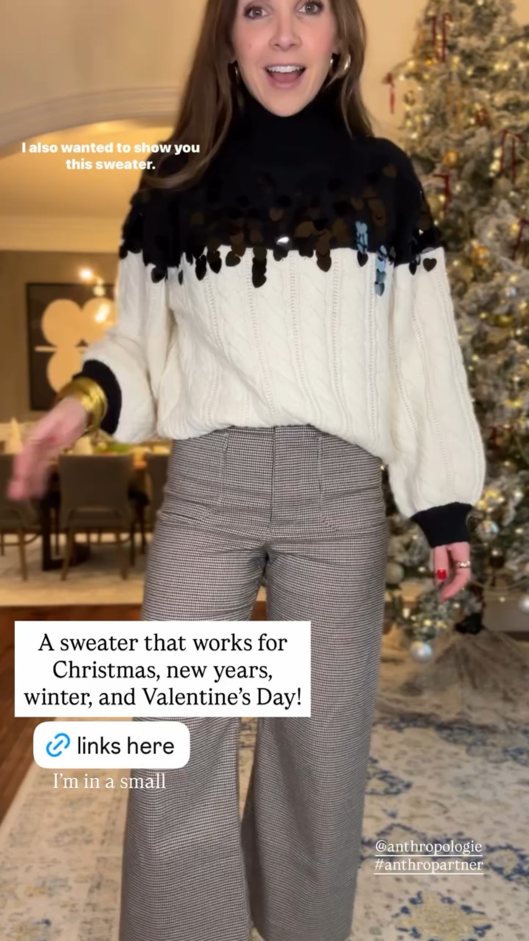 Love this sweater for holidays and beyond! @anthropologie always has such special pieces. 

#LTKHoliday