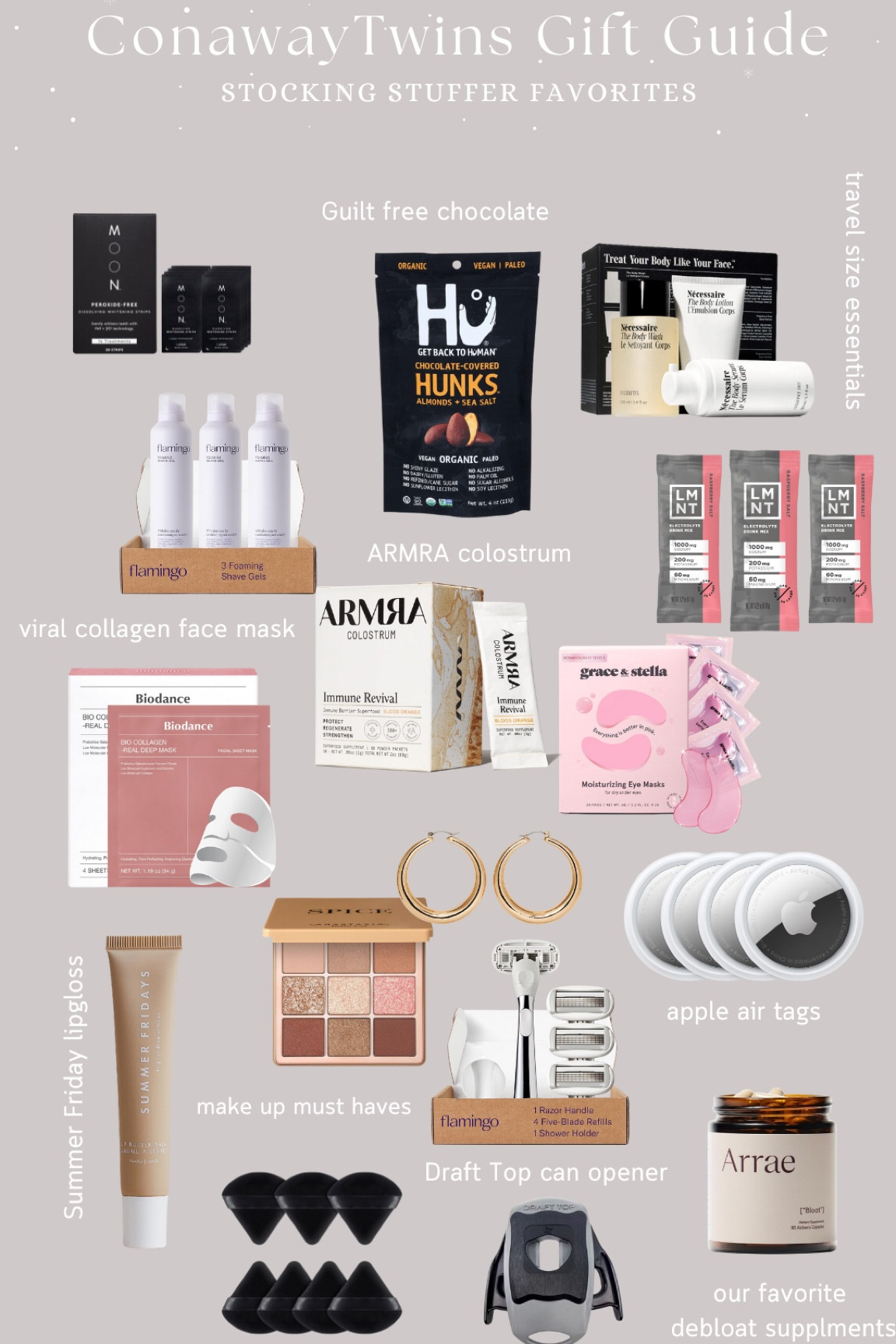 Gift guide stocking stuffers 

#LTKSeasonal #LTKhome