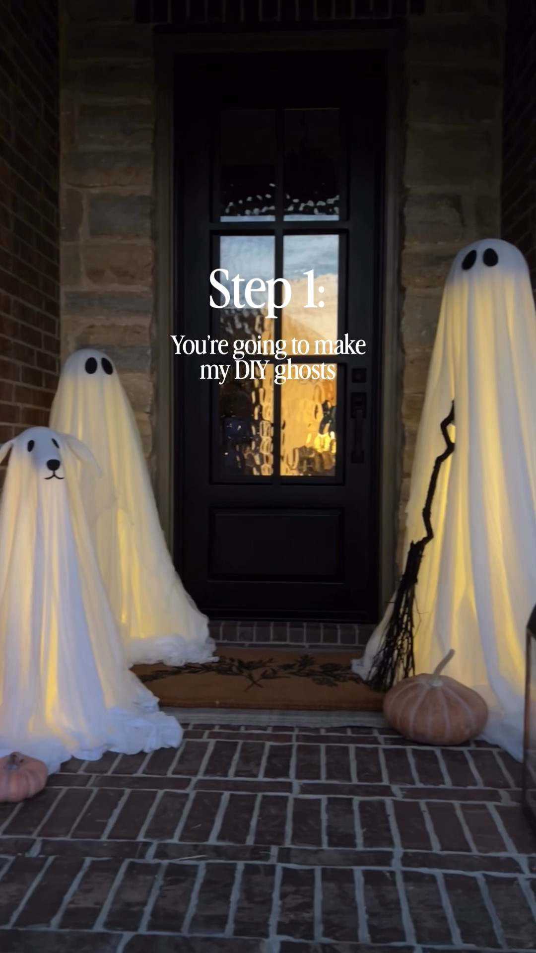 DIY lit Halloween ghost decorations for your front porch 👻 

These are quick and easy to make!

Halloween decorations, ghosts, diy halloween ideas, outdoor halloween decor, fall porch decor

#LTKSeasonal #LTKHome