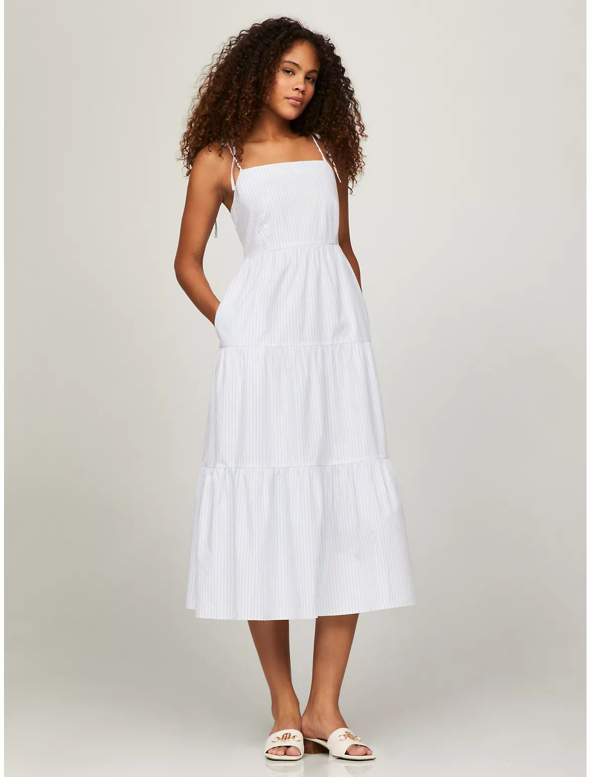 Tiered Stripe Maxi Dress | Tommy Hilfiger | Tommy Hilfiger (US)