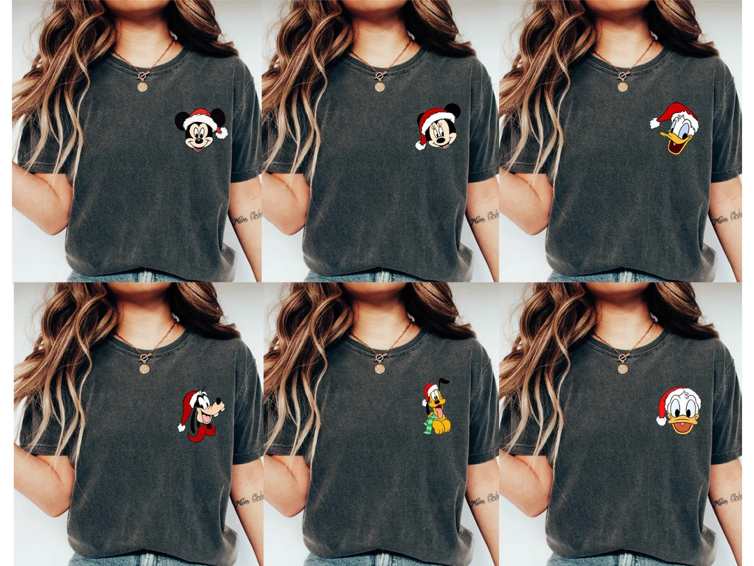 Mickey and Friends Vintage Christmasshirt,mickey Mouse Sweatshirt,disney World New Year Shirt,dis... | Etsy (US)