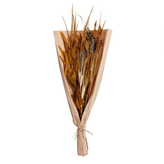 Fall Dried Eucalyptus and Wheat Bunch | World Market