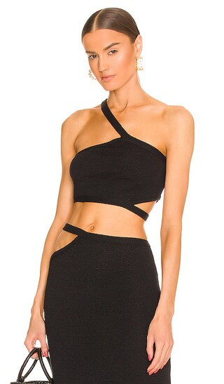 Sanura Top in Black | Revolve Clothing (Global)