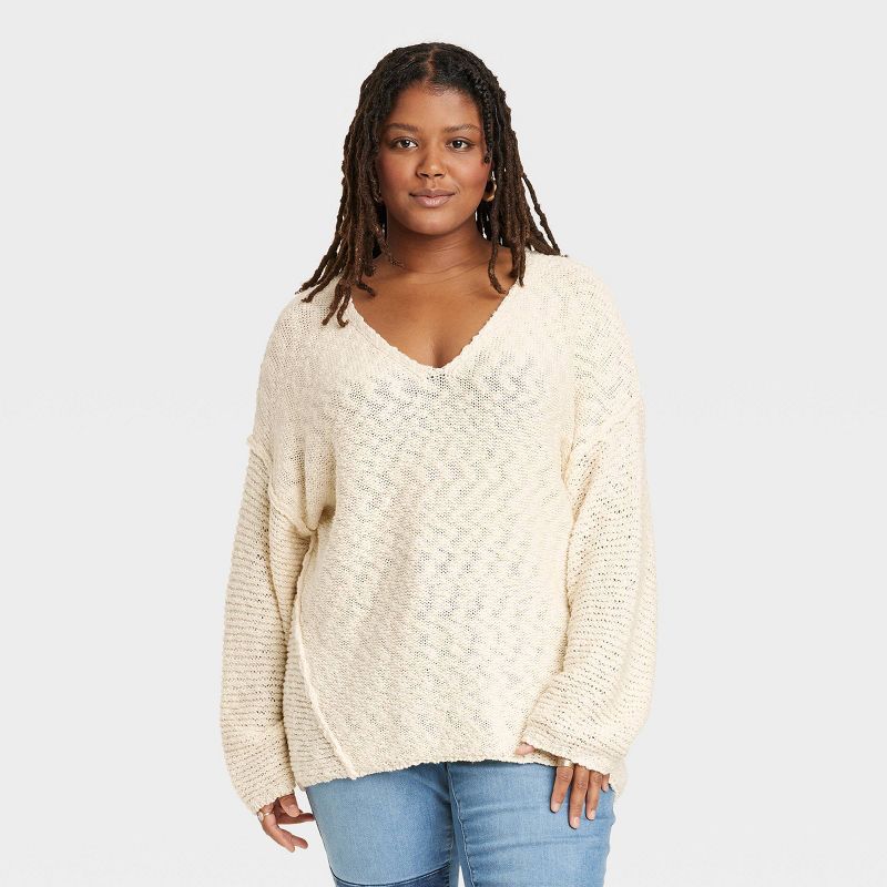 Women's V-Neck Pullover Sweater - Universal Thread™ | Target