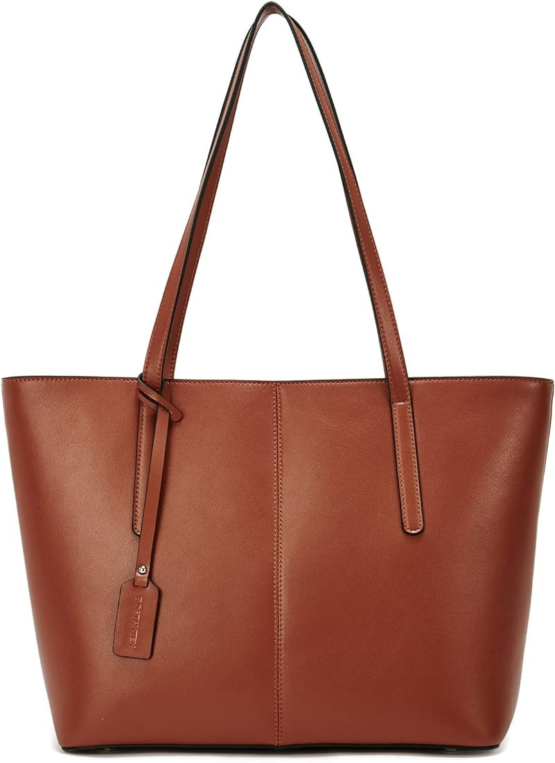 BOSTANTEN Women Handbag Genuine Leather Tote Bag Shoulder Purses | Amazon (US)