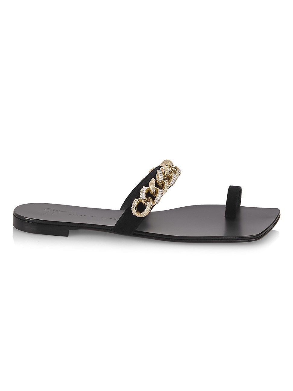 Pentagono Suede Chain Sandals | Saks Fifth Avenue