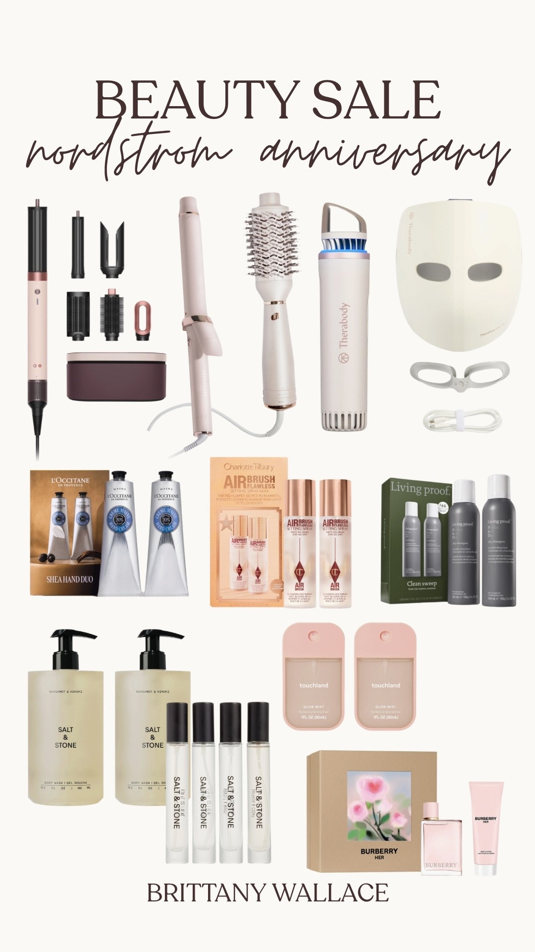So many great deals on beauty products for Nordstrom’s Anniversary Sale!! Early access is now and everyone can shop on July 18 🛍️ 
hair tools, skin care, perfume, makeup, beauty finds, must haves, face mask, dyson airwrap, salt & stone, charlotte tilbury, therabody

#LTKSaleAlert #LTKBeauty #LTKgrwm