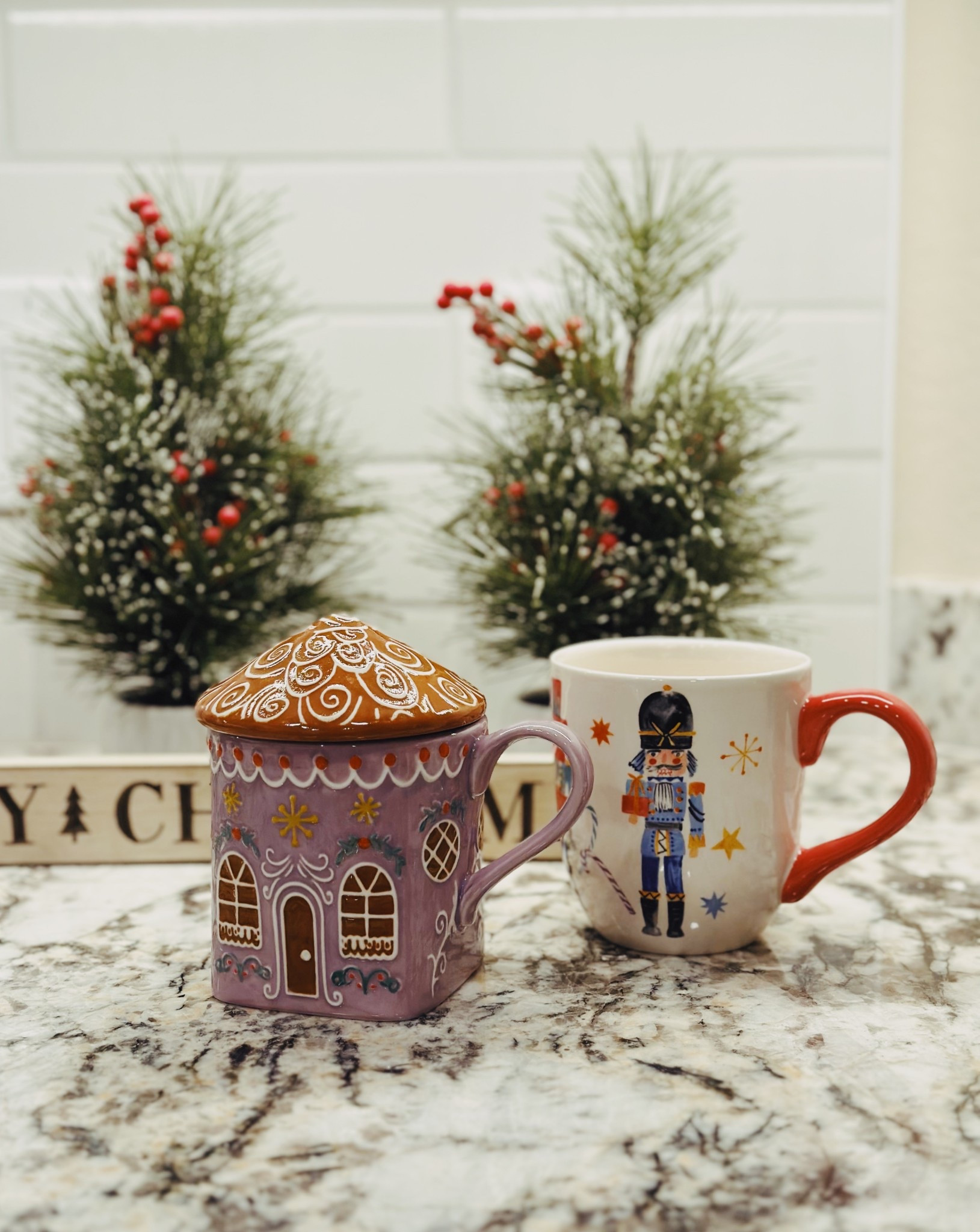 A new Christmas mug has joined the collection 😍🎄 I finally found this adorable gingerbread house mug I was eyeing last year—it sold out so fast! Linking a few more festive holiday mugs that are perfect for your morning coffee or hot cocoa ☕️ 

#LTKHoliday #LTKGiftGuide #LTKHome