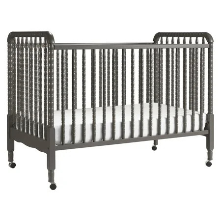 DaVinci Jenny Lind 3-in-1 Convertible Crib in Slate | Walmart (US)