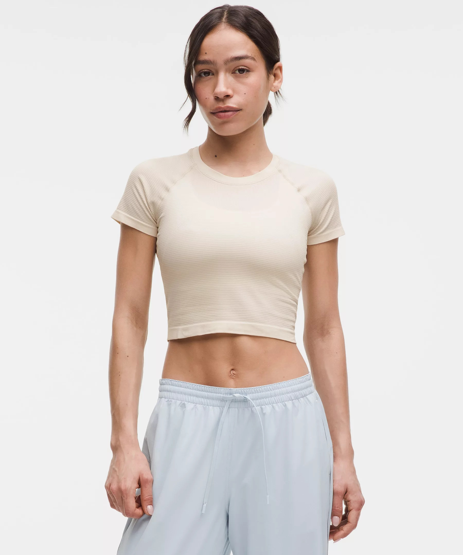 Swiftly Tech Cropped Short-Sleeve Shirt 2.0 | Lululemon (US)
