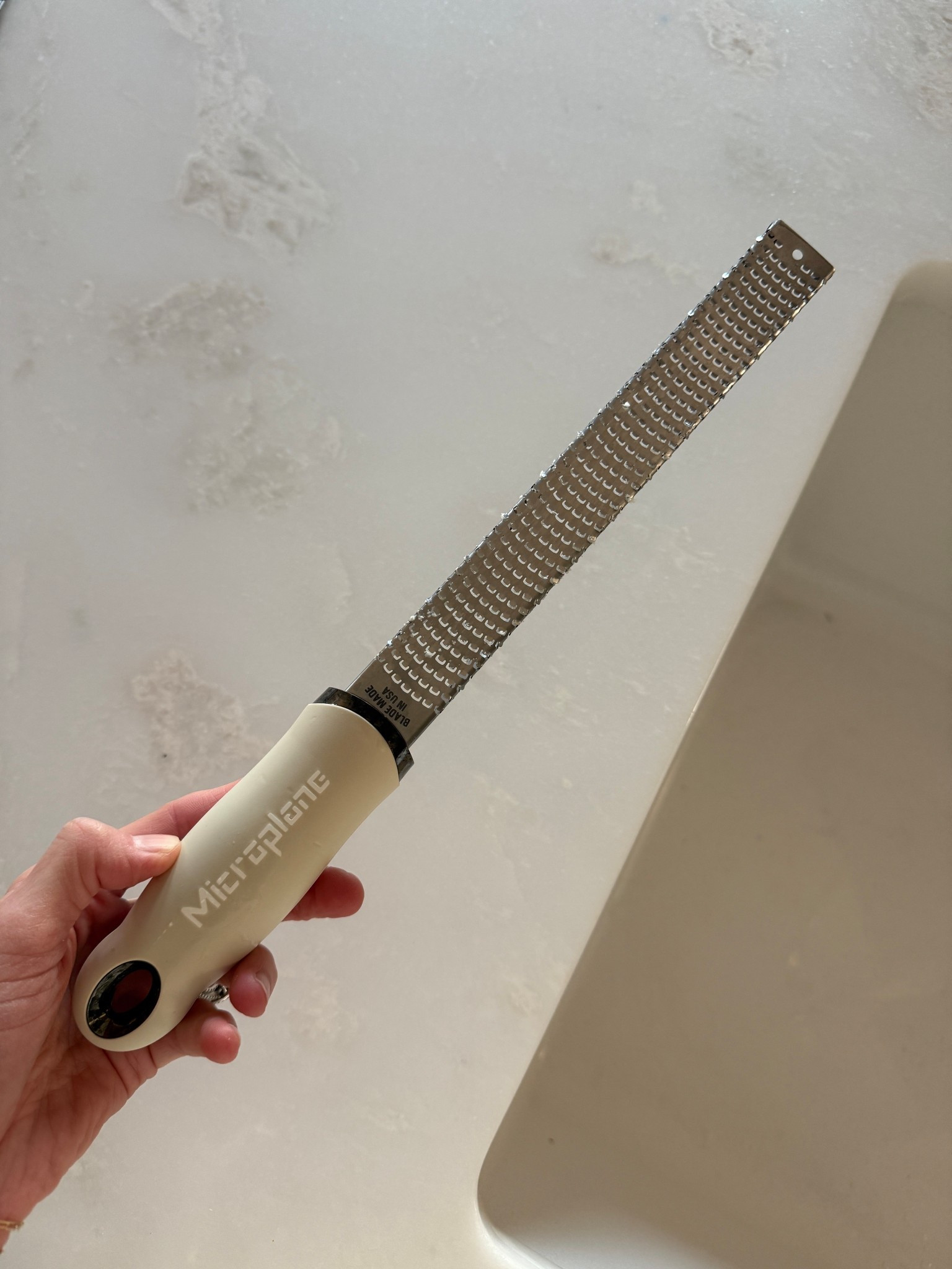 The best Parmesan grater and zester. Would make a great stocking stuffer. 