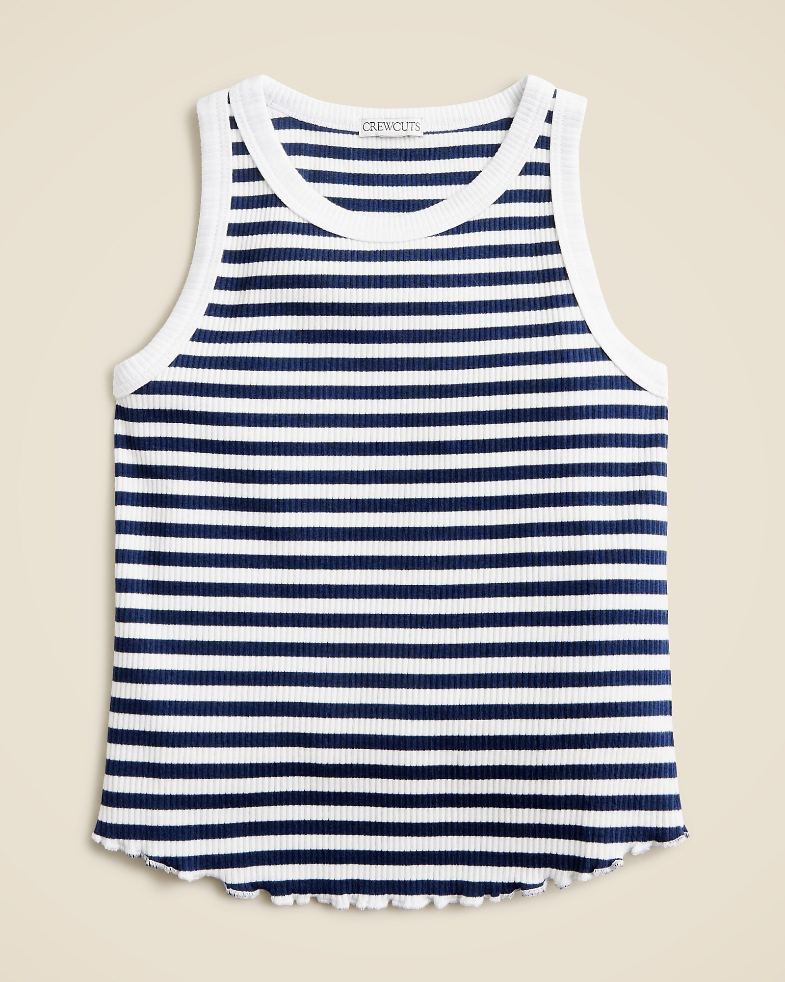 Girls' everyday tank top in vintage rib | J. Crew US