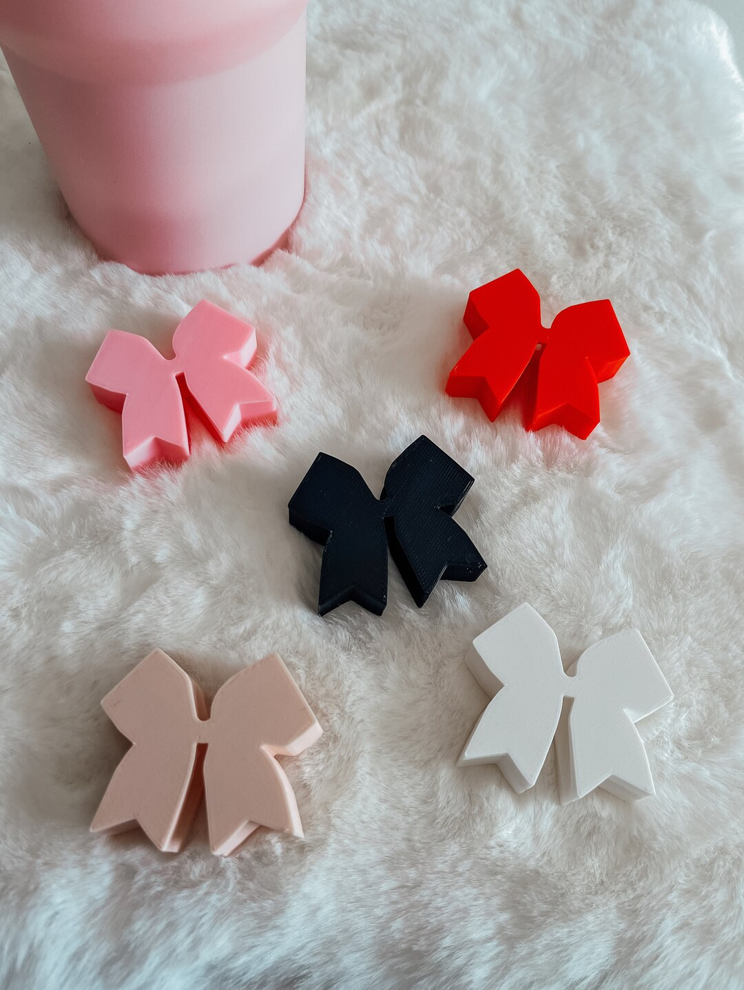 Cute Bow Straw Topper, Valentines Straw Topper, Girly Straw Topper, Straw Buddy, Straw Charm, Val... | Etsy (US)