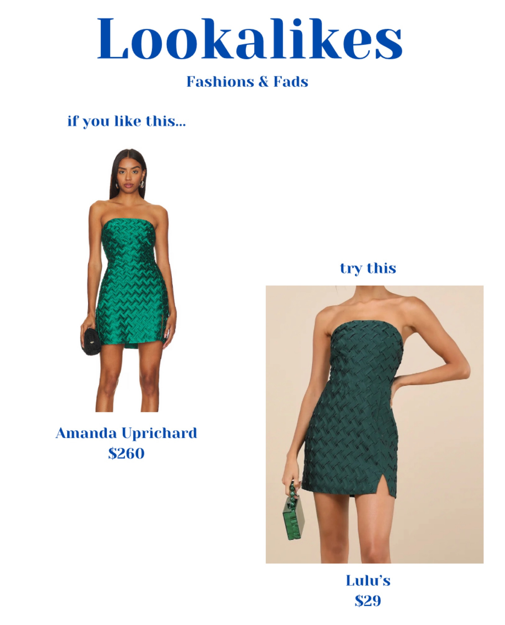 Amanda Uprichard lookalike! 💚


Mini dress
Short dress
Green mini dress
Short green dress
Strapless dress
Christmas dress
Holiday dress
Holiday outfit
Christmas Eve outfit
Amanda uprichard lookalike
Amanda uprichard dupe
Lulus dress

#LTKStyleTip #LTKFindsUnder100