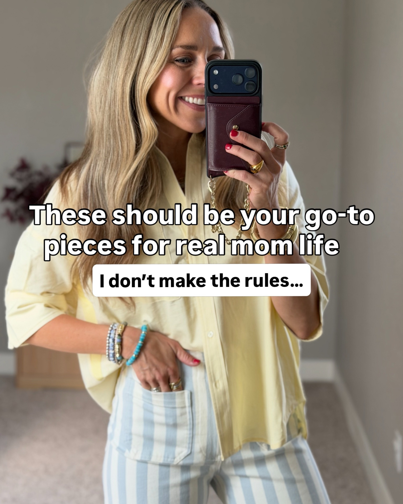 These should be your go-to pieces for real mom life. 

I am a size small top and 2 or 26 bottoms!

#LTKootd #LTKgrwm #LTKmomlife