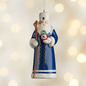 Around the World Russia Santa Ornament | Crate & Barrel