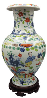 Chinese Porcelain Vase 5-ring Mushroom Top  | eBay | eBay US