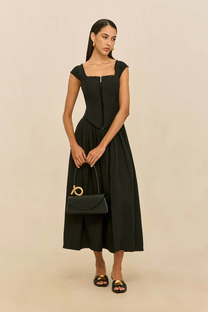 SOLSTICE DRESS - BLACK | Cult Gaia - US