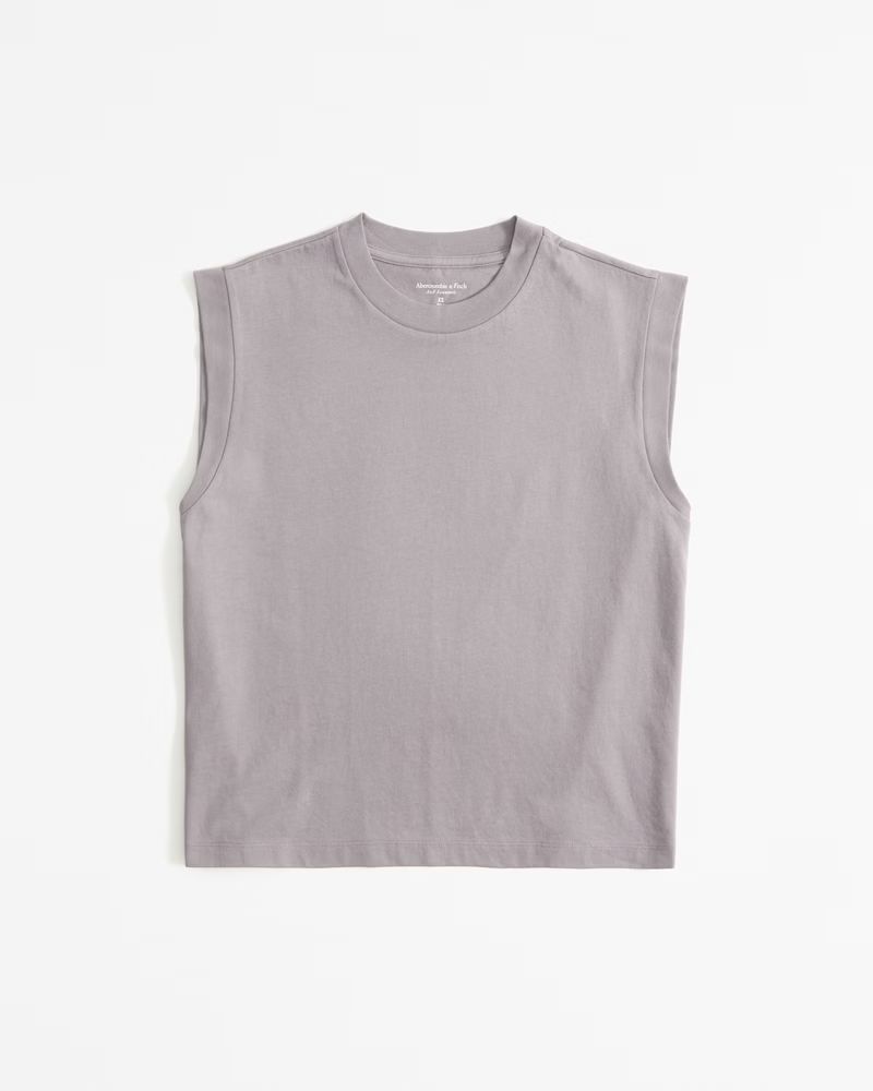 Women's Premium Polished Easy Tank | Women's Tops | Abercrombie.com | Abercrombie & Fitch (US)