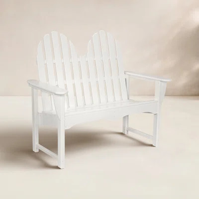 POLYWOOD Classic Adirondack 48" Bench | Wayfair North America