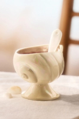 Sirena Stoneware Salt Cellar | Anthropologie (US)