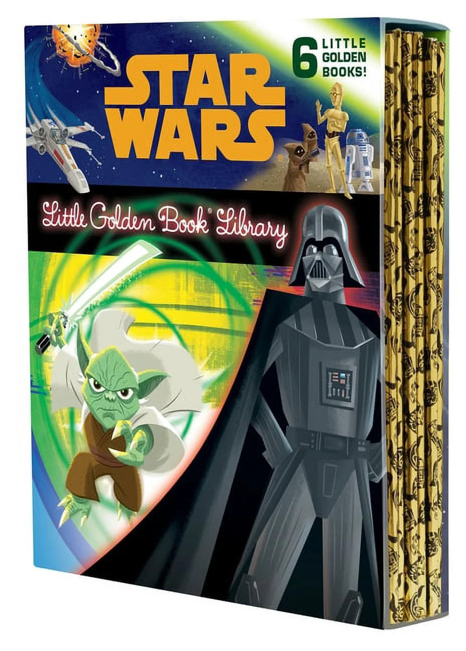Star Wars Little Golden Book Library (Star Wars): The Phantom Menace; Attack of the Clones; Reven... | Walmart (US)
