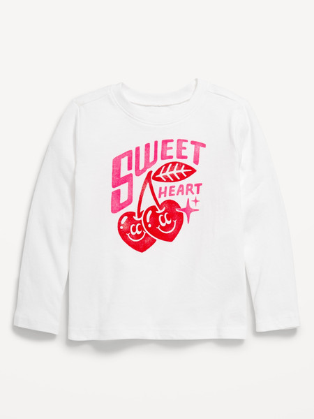 Long-Sleeve Graphic T-Shirt for Toddler Girls | Old Navy | Old Navy (US)
