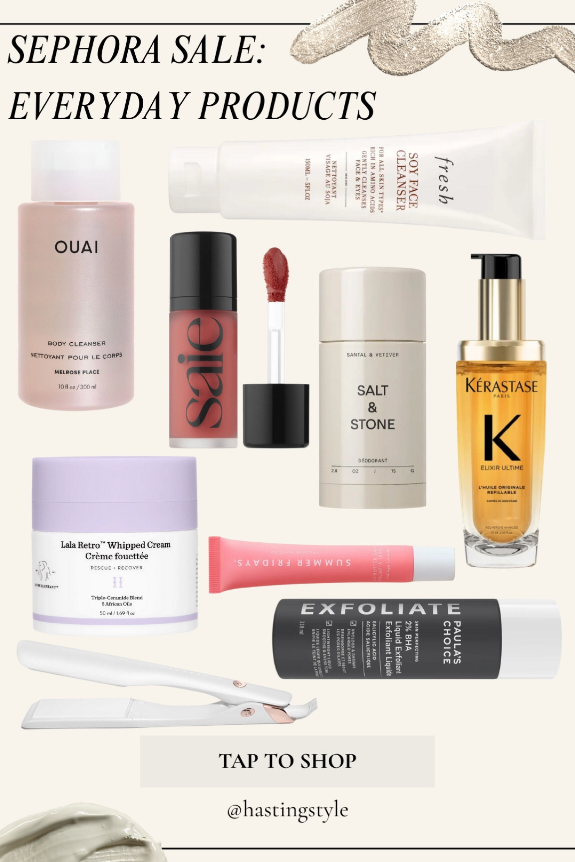 My daily use products from the Sephora sale!  

#LTKSaleAlert #LTKFindsUnder50 #LTKBeauty