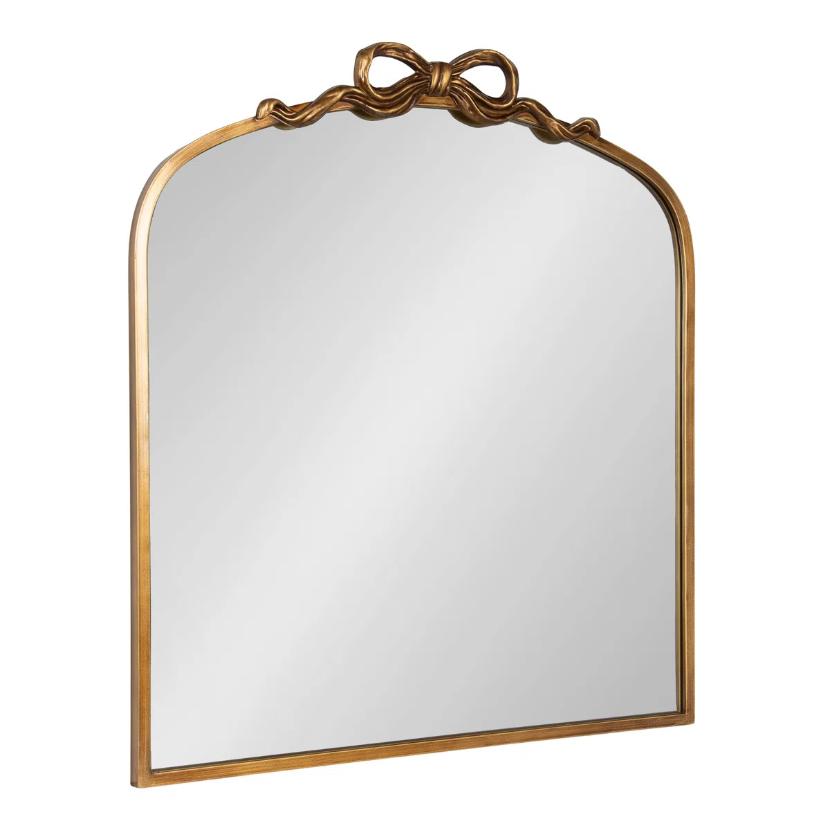 House of Hampton® Cottle Ornate Ribbon Arched Mirror | Wayfair | Wayfair North America
