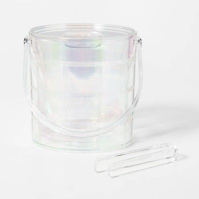 3.1qt Plastic Iridescent Ice Bucket - Sun Squad™ | Target