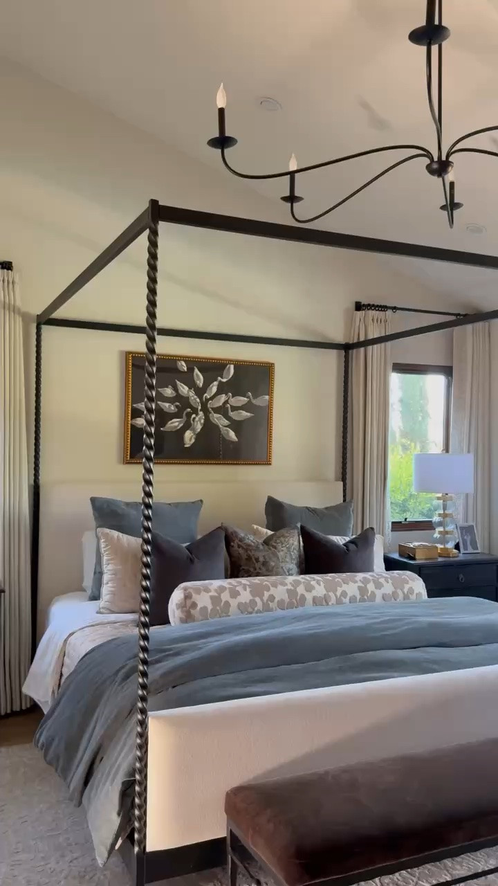 My master bedroom has always been a follower favorite!