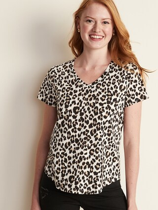 EveryWear V-Neck Tee for Women | Old Navy (US)