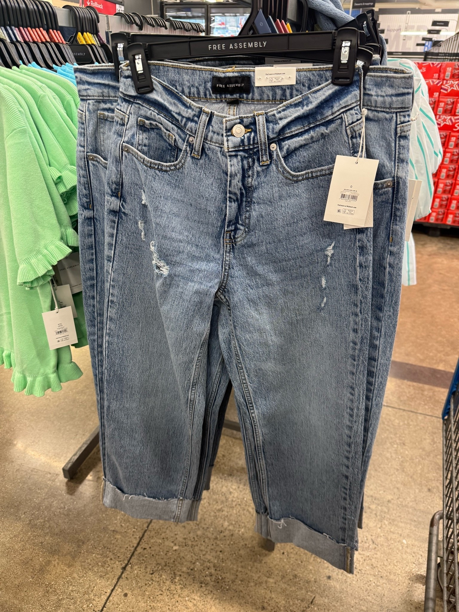 Walmart Free Assembly Women's High Rise Straight Cropped Jeans, Sizes 0-18

#LTKootd #LTKTravel #LTKmomlife