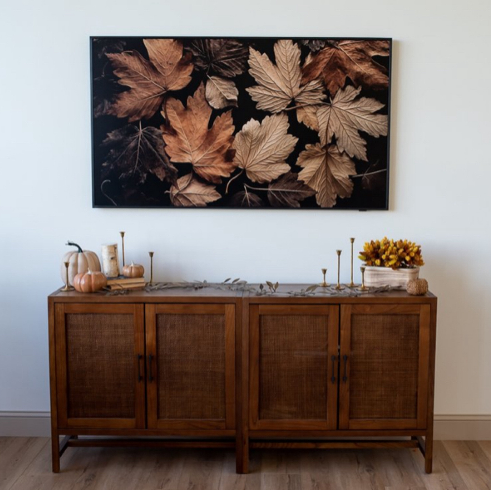 Target cabinets that are perfect to use as a media console are on sale! (Two cabinets pushed together in the picture) 

#LTKhome #LTKxTarget