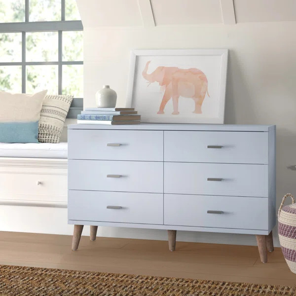 Wallingford 6 Drawer Double Dresser | Wayfair North America