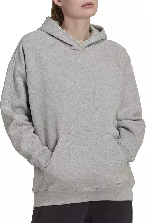 adidas Women's Sportswear ALL SZN Fleece Boyfriend Hoodie | Dick's Sporting Goods