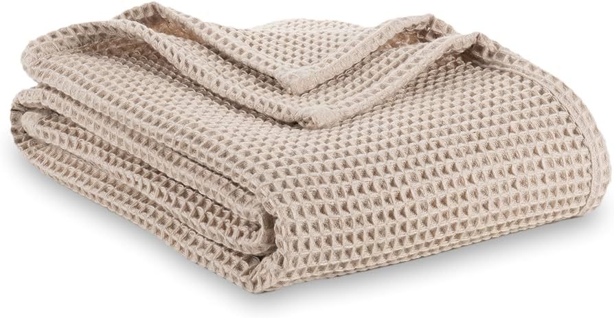 Berkshire Blanket-Waffle Lyra Acrylic Throw Blanket, Lightweight Soft Cozy Knitted Throw, 300GSM ... | Amazon (US)