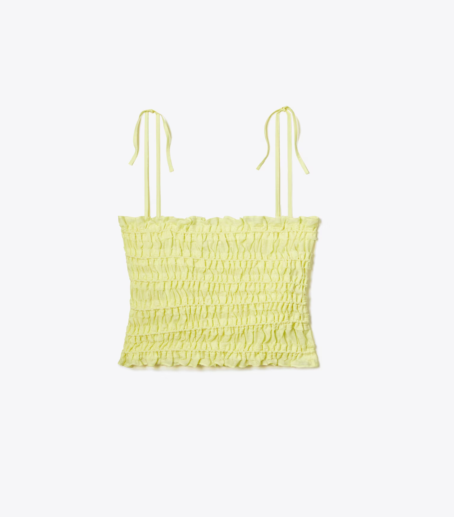 Smocked Viscose Top: Women's Designer Coverups | Tory Burch | Tory Burch (US)