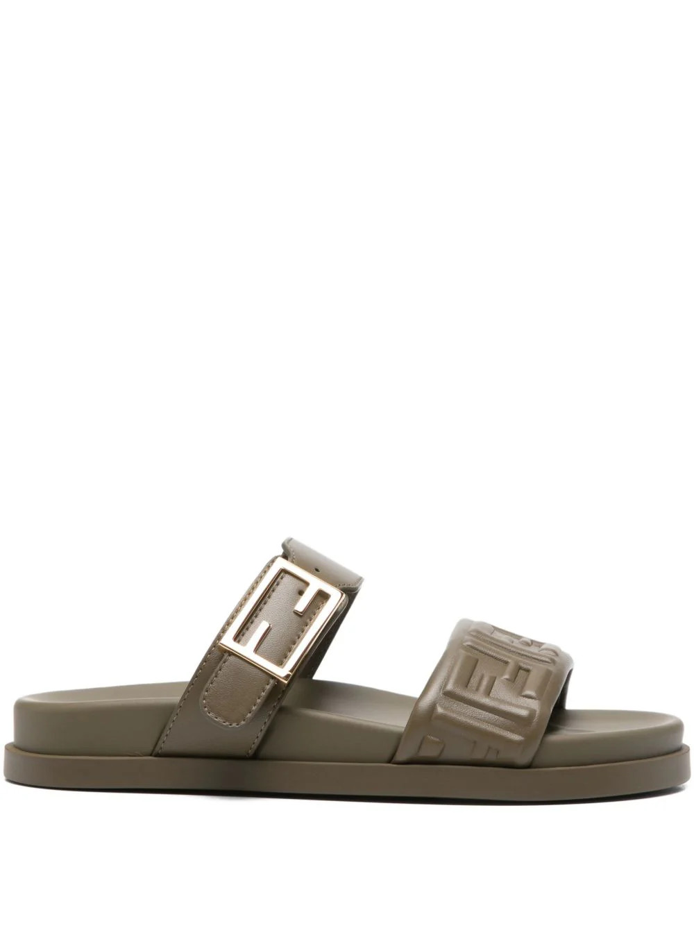 Fendi Feel Leather Sandals | Wanan Luxury (ES)