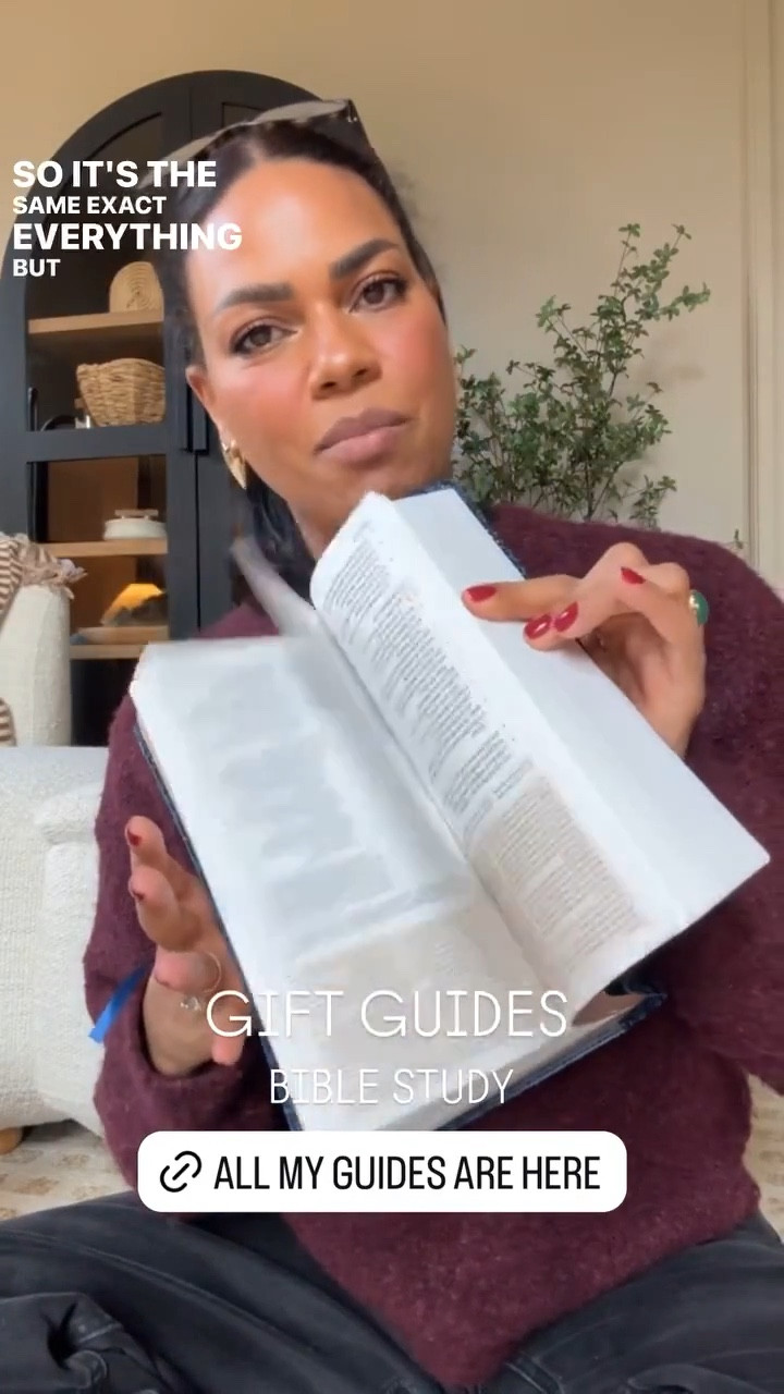 Featuring items in my for the Bible study gift guide! Hard cover study bible, soft cover study bible, non - bleeding highlighters & pens, & even more on the gift guide.


#LTKHoliday #LTKGiftGuide