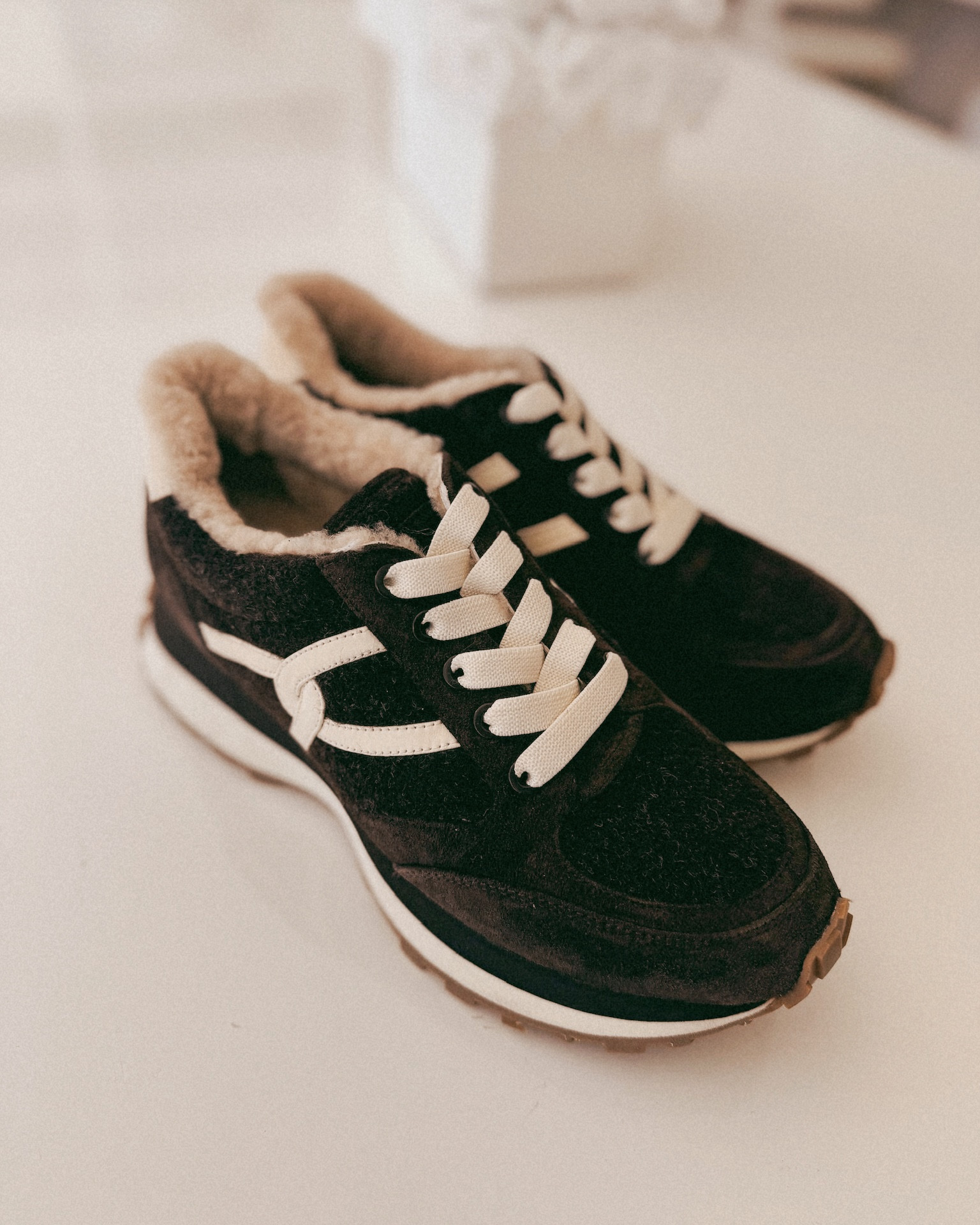 These chocolate brown sneakers are my absolute FAVORITE shoes of the entire year. They’re comfy, faux fur lined, slip on/off (no tying laces), and so stylish. Fit slightly small with the lining so you may want to size up. 

#LTKSeasonal #LTKGiftGuide #LTKHoliday