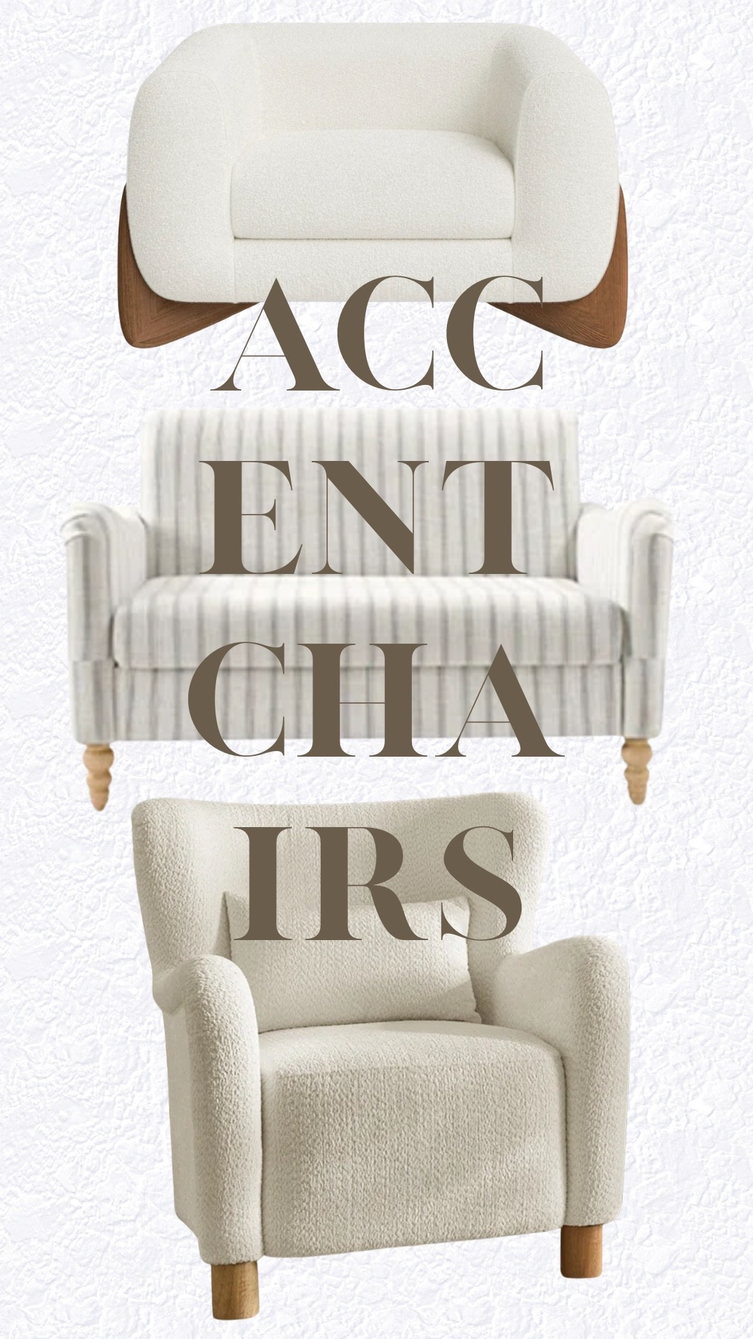 Accent chairs I LOVE and are currently on sale! 




Home refresh / living room furniture/ home decor 

#LTKHome #LTKStyleTip #LTKSaleAlert