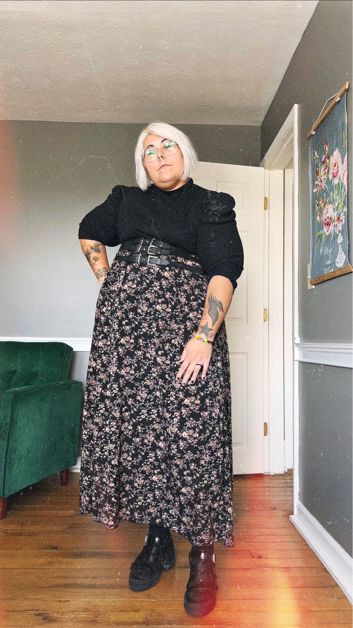 Plus size soft alt long skirt outfit

#LTKmidsize #LTKstyletip #LTKplussize