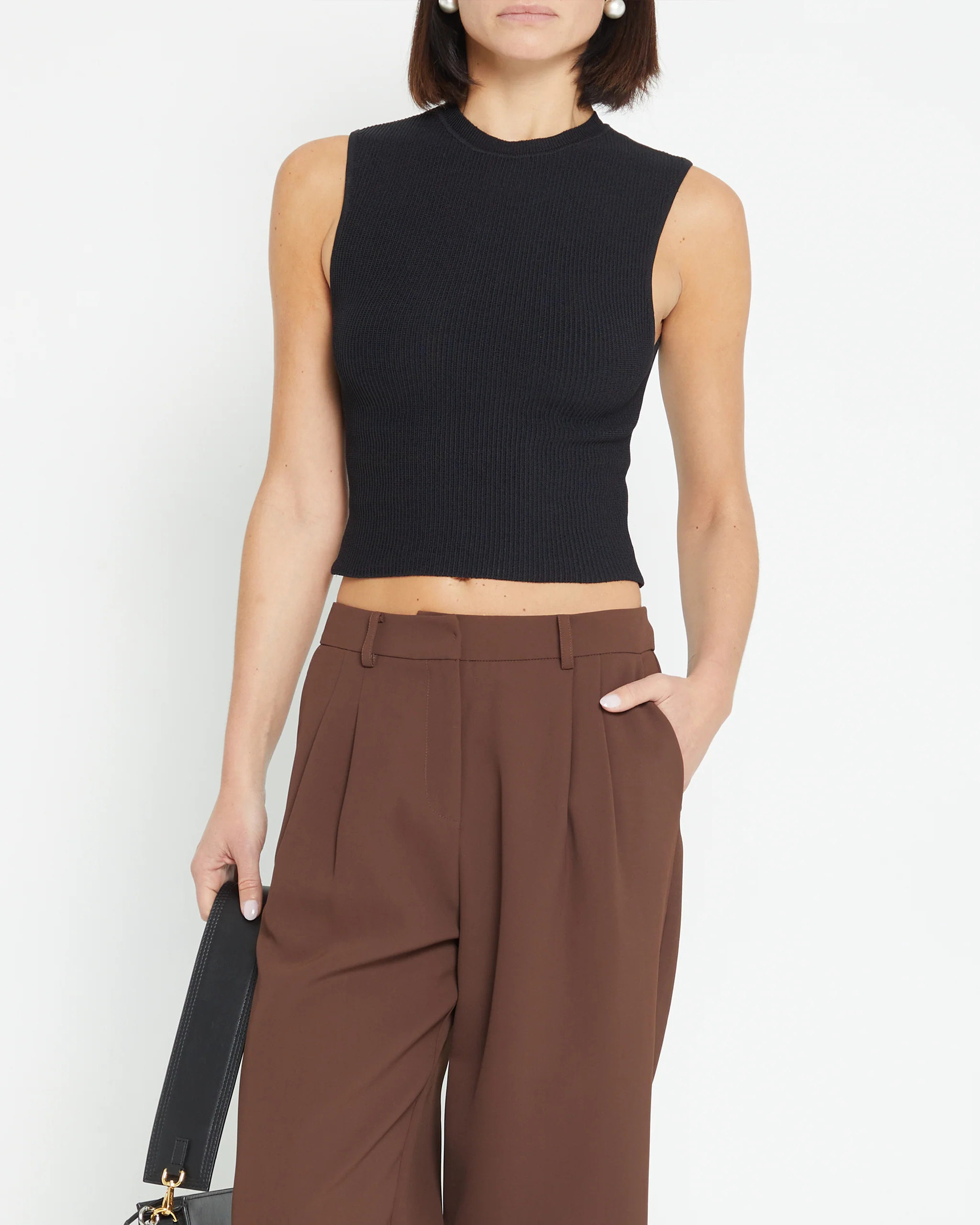 Sculpting Knit Muscle Tank | Few Moda