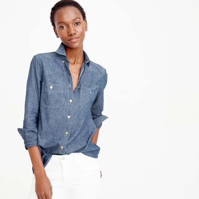 Selvedge chambray shirt | J.Crew US